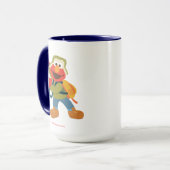 Over de jacht op hanen mok (Voorkant links)