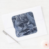 Over de jaren vierkante sticker (Envelop)