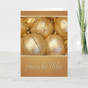 Over de kerstKaart van Miles Feestdagen Kaart