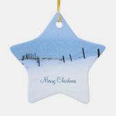 Over de kerstversiering van Miles Keramisch Ornament (Achterkant)