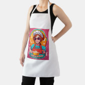 Over de keuken chef-kok tellen als schort (Insitu)