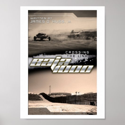 over de lijn baja 1000 poster (Voorkant)