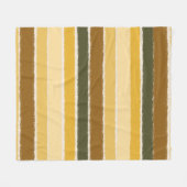 Over de lijnen fleece deken (Voorkant (Horizontaal))