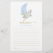 Over de maan advies voor moeder om kaart te zijn (Voorkant)