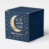 Over de maan | BABY SHOWER Bedankdoosjes (Voorkant Zijde)