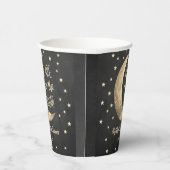 Over de maan | BABY SHOWER Papieren Bekers (Rechts)