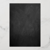 Over de maan | Baby shower — Uitnodiging tot echte (Achterkant)