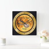 "Over de maan"~ Banjo ~ Musical ~ * ~ Vierkante Klok (Huis)