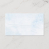 Over de maan | Beeldscherm voor Baby shower van jo Informatiekaartje (Achterkant)