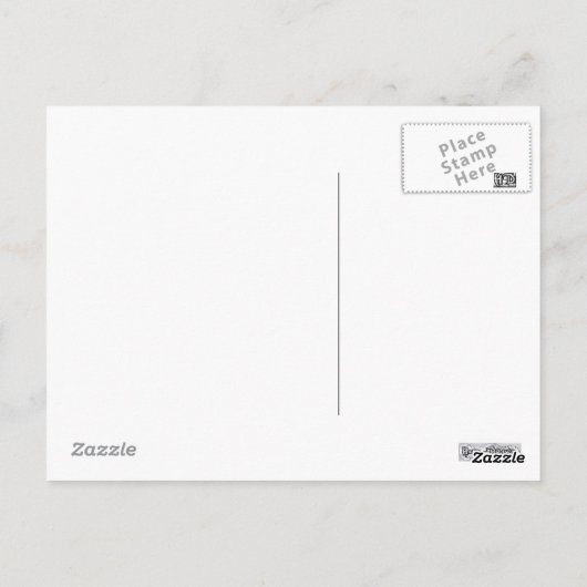 Over de maan briefkaart (Achterkant)