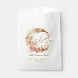 Over de maan dank u aan de maan dromerig bedankzakje