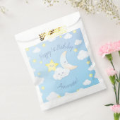 Over de Maan en de Stars Birthday Party Bedankzakje (Gezegeld)