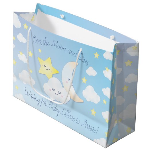 Over de maan en de sterren groot cadeauzakje (Voorkant Gekanteld)