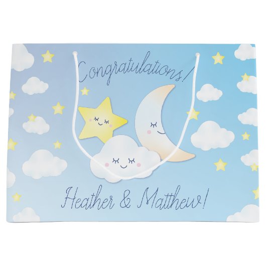 Over de maan en de sterren groot cadeauzakje (Voorkant)