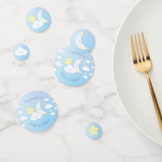 Over de Maan en Sterren Baby shower Confetti (Groep)