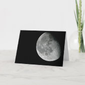 Over de maan feestdagen kaart (Voorkant)
