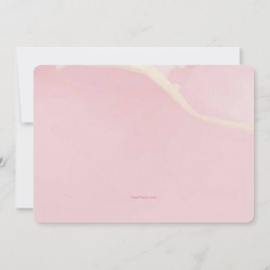 Over de Maan Foto Geboorteaankondiging Aankondiging (Achterkant)