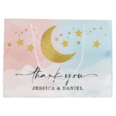 Over de maan gender onthullen groot cadeauzakje (Achterkant)