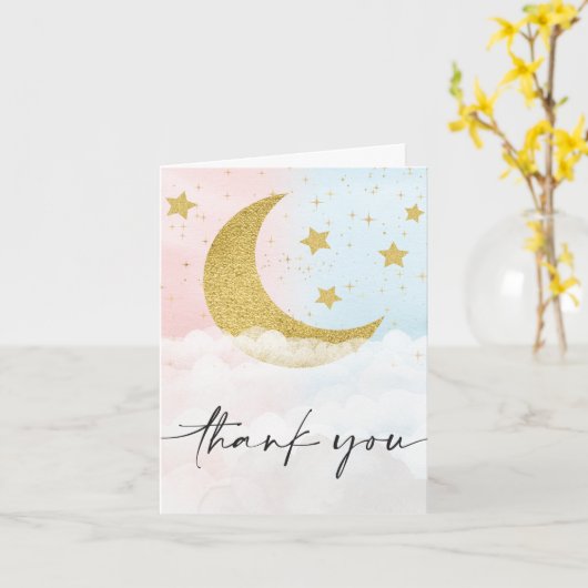 Over de maan gender onthullen kaart (Gele Bloem)