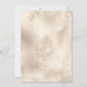 Over de maan Genderneutraal Baby shower Kaart (Achterkant)