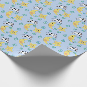 "Over de maan" Gift Wrap Cadeaupapier