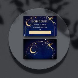 Over de maan hemelboog luier verloting kaart