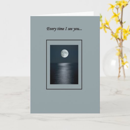 Over de Maan Kaart (Gele Bloem)