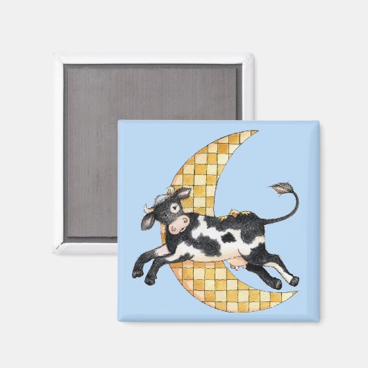 Over de maan - Magnet (Voorkant / Achterkant)