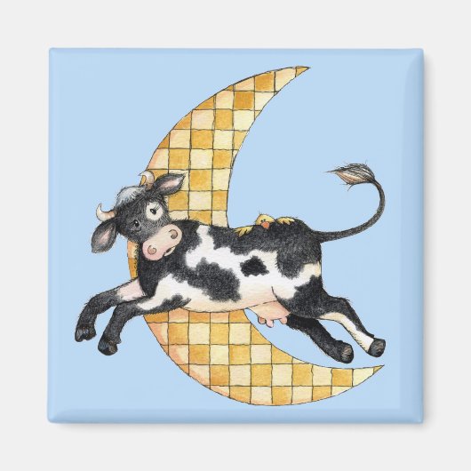 Over de maan - Magnet (Voorkant)