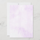 Over de maan | Neutrale uitnodiging tot Baby showe (Achterkant)