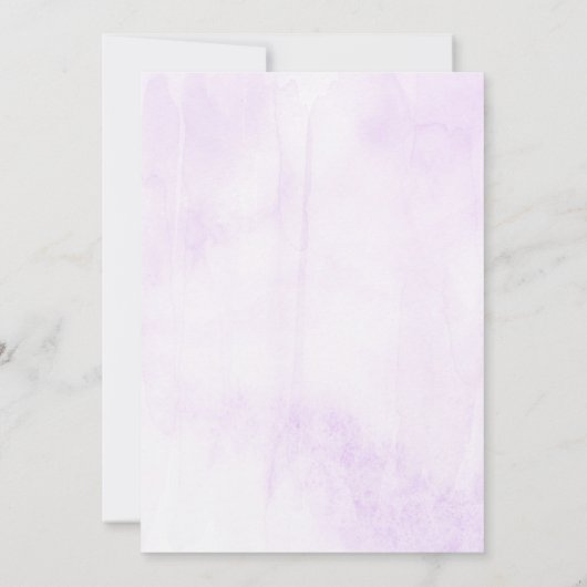 Over de maan | Neutrale uitnodiging tot Baby showe (Achterkant)