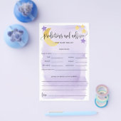 Over de maan, Paarse Baby voorspellen de Kaart van (Enkel)