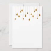 Over de maan sprankelende maan kinderen Verjaardag Kaart (Achterkant)