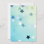 Over de maan - Starry Wedding Kaart (Achterkant)