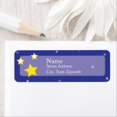 Over de Maan Sterren | Label retouradres (Insitu)