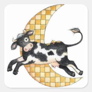 Over de maan - Stickers
