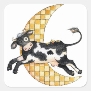 Over de maan - Stickers