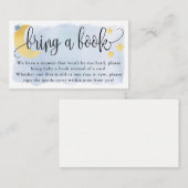 Over de maan, verzoek het Blauwe Boek van het Baby Informatiekaartje (Voorkant / Achterkant)