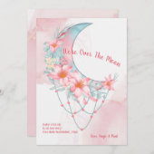 Over de mededeling over de zwangerschap in de Moon Kaart (Voorkant / Achterkant)