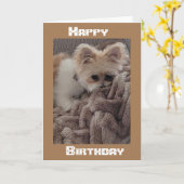 *OVER DE MELEN* WIST DAT HET IN PERSOON WAS, VANDA KAART (Gele Bloem)