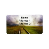 Over de mijlen etiket (Voorkant)