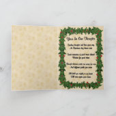 Over de mijlen feestdagen kaart (Binnen)