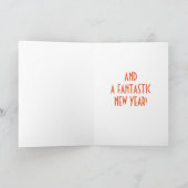 OVER DE MIJLEN / JUICHEN OP DE VAKANTIE SEIZOEN FEESTDAGEN KAART (Binnen)