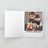 Over de mijlen op uw verjaardag… kaart (Binnen)