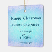 Over de Miles Kerstzuster Keramisch Ornament (Links)