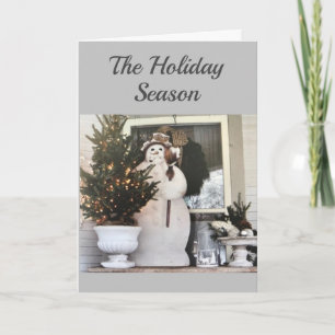 **OVER DE MILES** MET KERST FEESTDAGEN KAART