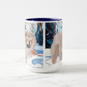 OVER DE mok Fawn/Cinnamon Chow (Midden)