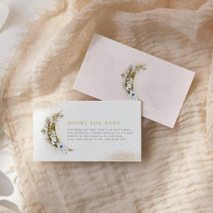 Over de Moon Boho Boeken voor de Kaart van de Baby