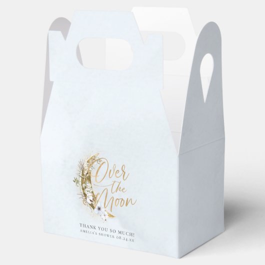 Over de Moon Boho Gold Dust & Clouds Bedankdoosjes (Geopend)