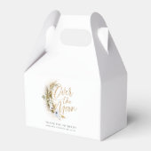 Over de Moon Boho Gold Dust & Clouds Bedankdoosjes (Voorkant Zijde)